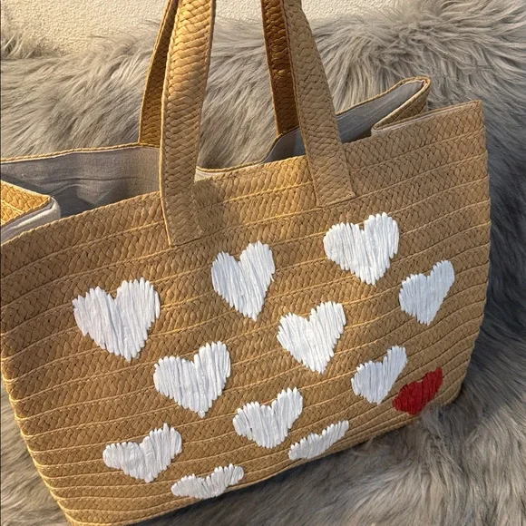 Btb Los Angeles Beige Tote Bag - Picture 7 of 9